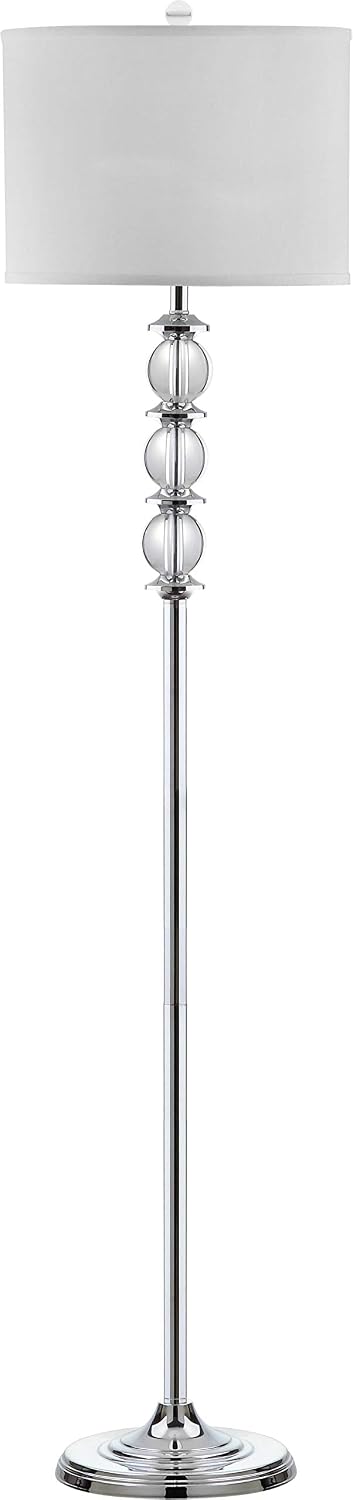 SAFAVIEH Riga Floor Lamp, 60" Crystal LIT4179A