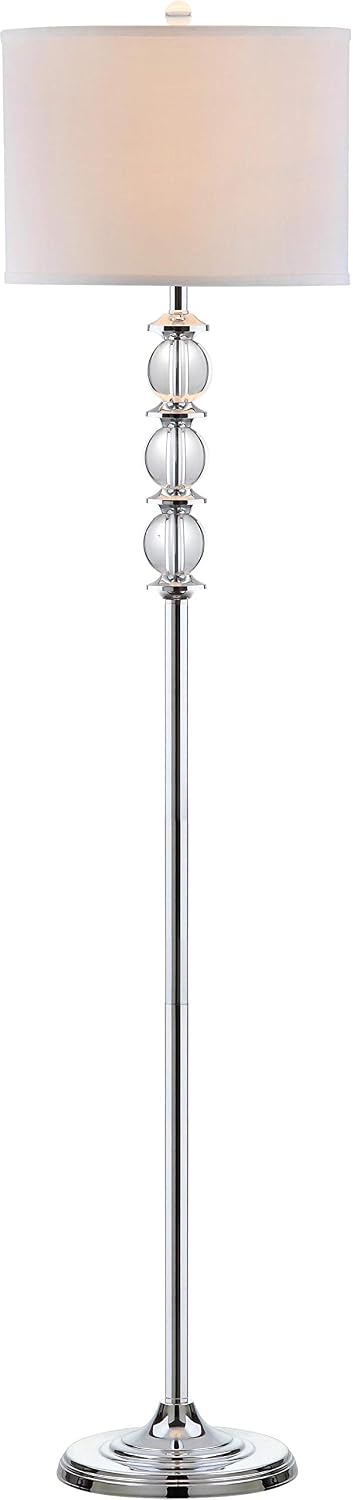SAFAVIEH Riga Floor Lamp, 60" Crystal LIT4179A