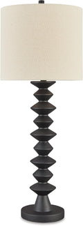Signature Design by Ashley 1-Piece Buffet Table Lamp, Black